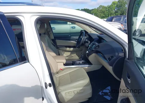 2014 Acura Mdx Advance Pkg W/Entertainment Pkg z USA, uszkodzony, nr VIN 5FRYD3H89EB017437